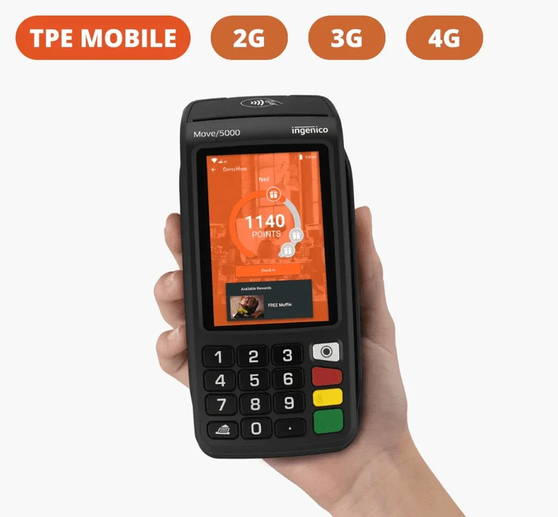 TPE nomade Move 5000 4G base chargeur