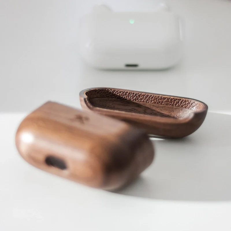 Airpods Pro étui en bois