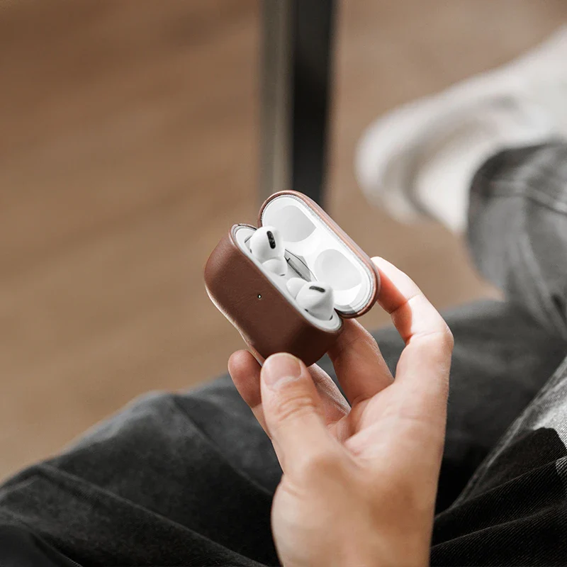AirPods Pro Housse en cuir Vegan