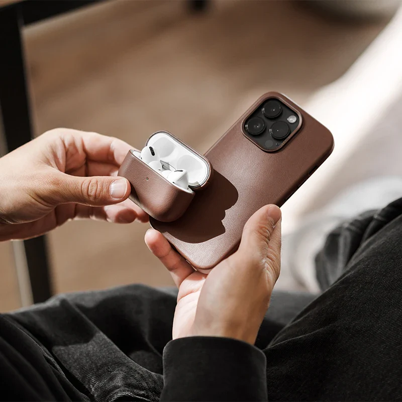 AirPods Pro Housse en cuir Vegan