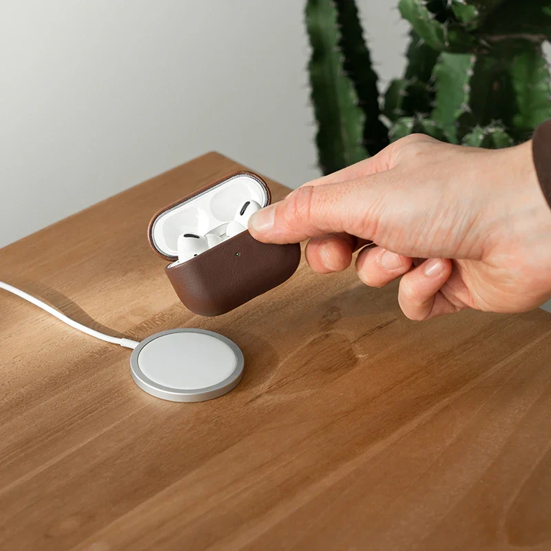 AirPods Pro Housse en cuir Vegan