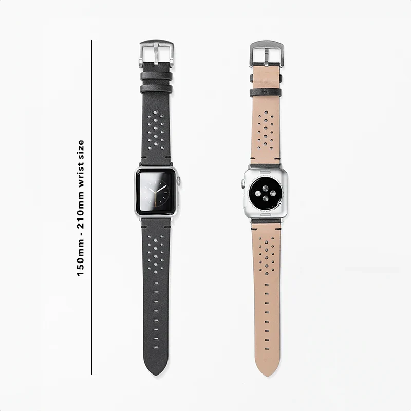 Bracelet Apple Watch en cuir Vegan
