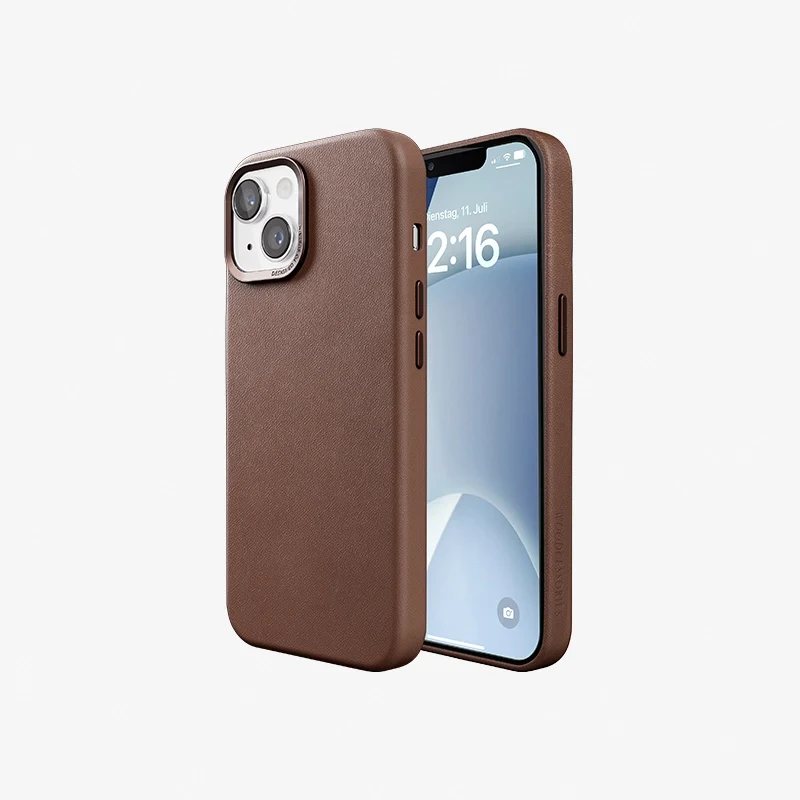 iPhone 13 étui en cuir Vegan