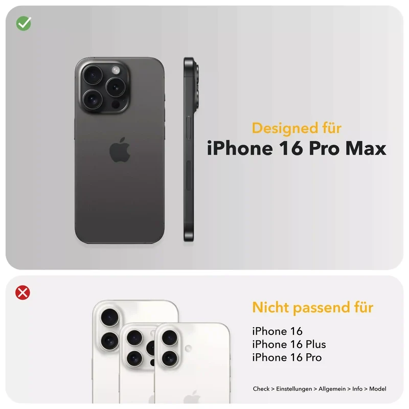 Coque Transparente iPhone 16 Pro Max MagSafe