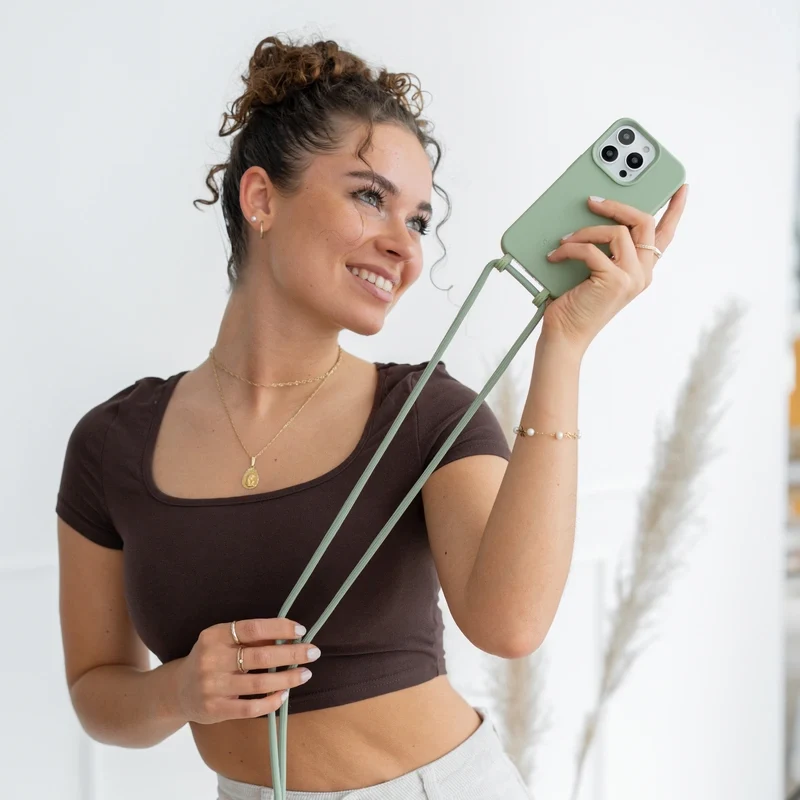 iPhone 15 Pro Chaîne pour téléphone portable Amovible