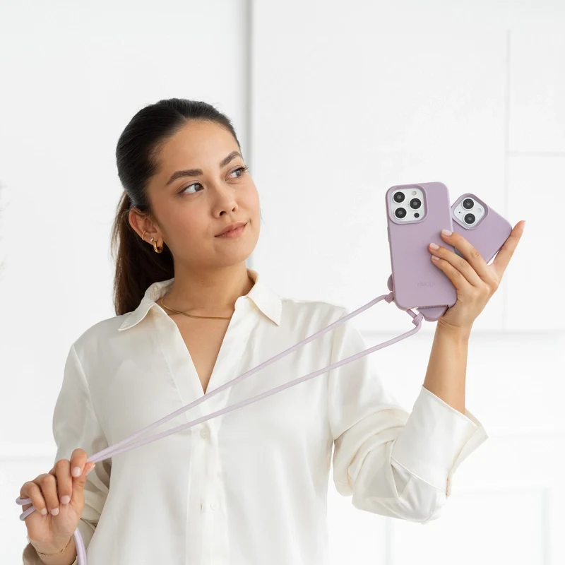 iPhone 15 Chaîne pour téléphone portable Amovible