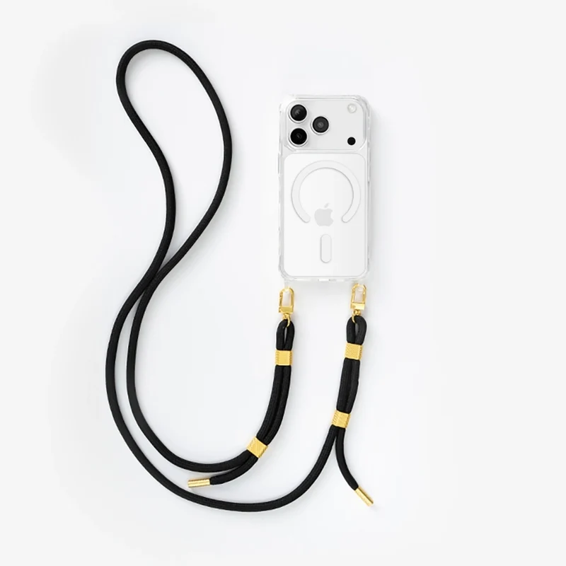 iPhone 17 Pro Chaîne pour téléphone portable Transparent MagSafe