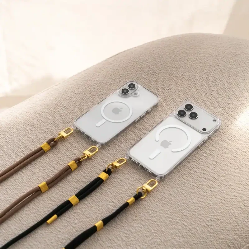 iPhone 17 Pro Chaîne pour téléphone portable Transparent MagSafe