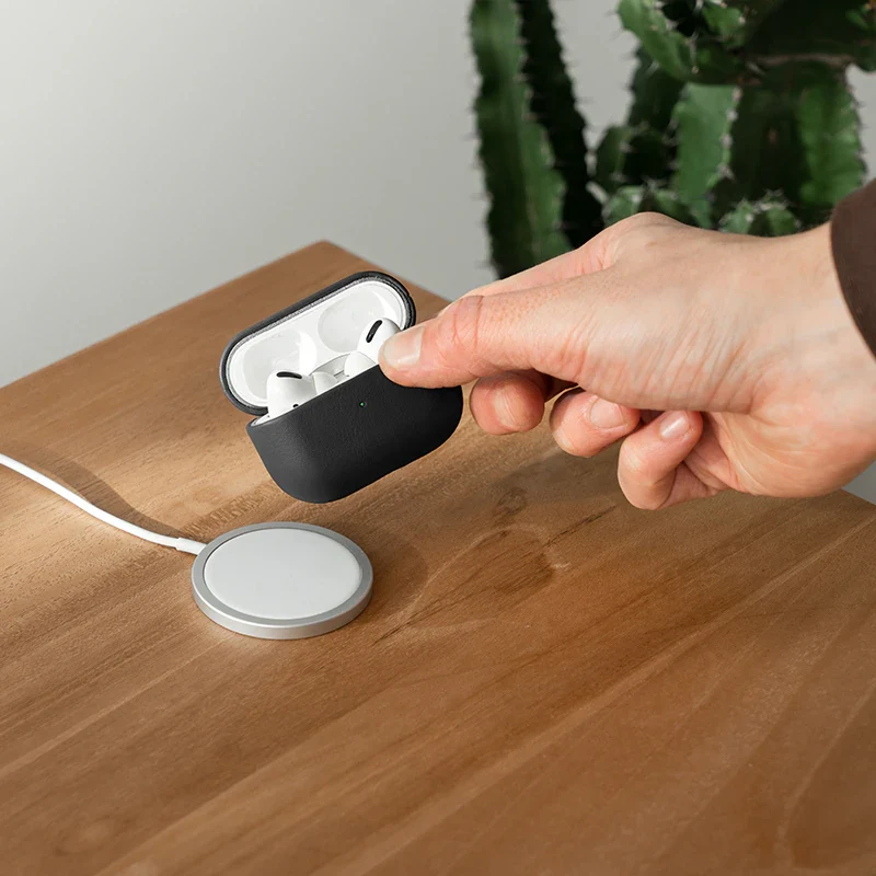 Étui AirPods en cuir Vegan