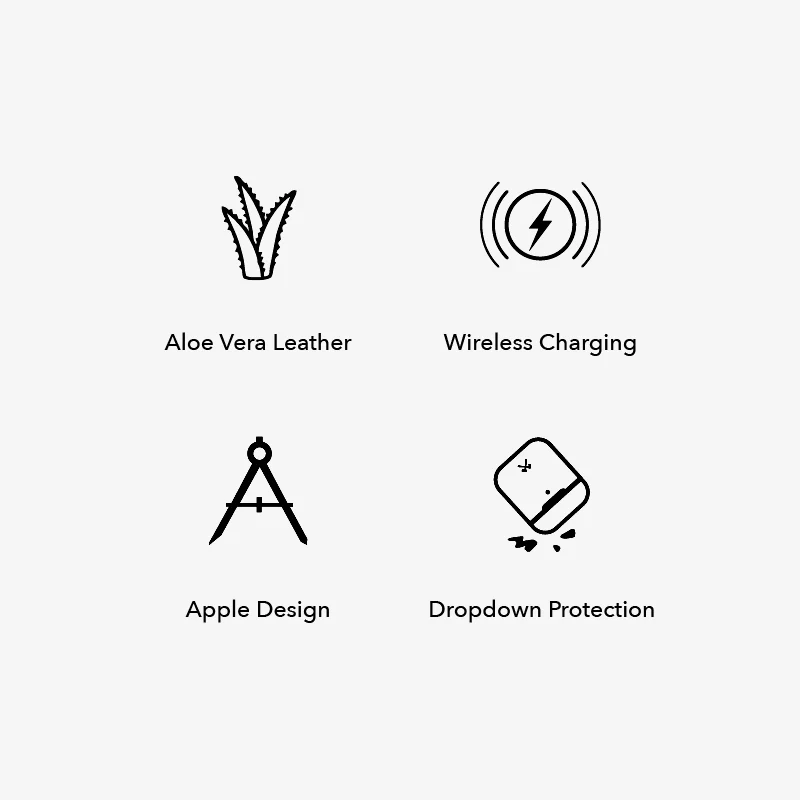 Étui AirPods en cuir Vegan