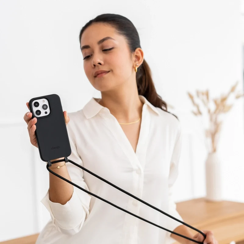 iPhone 15 Pro Chaîne pour téléphone portable Amovible