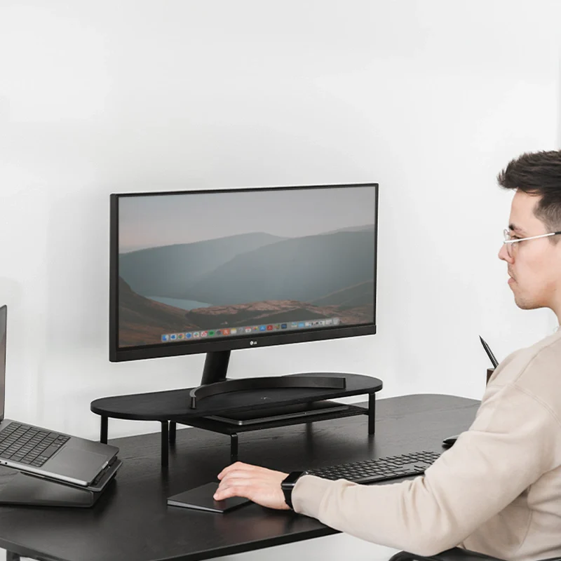 Élévation du moniteur avec support Black Series