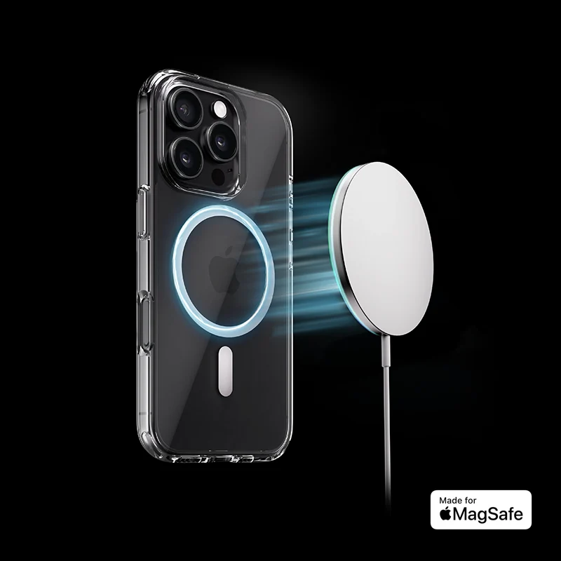 Clear Case s de l'iPhone 18 Pro Max avec MagSafe
