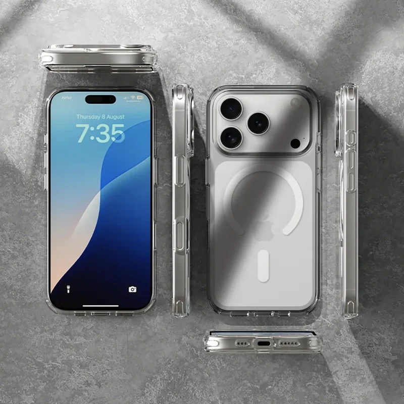 Clear Case s de l'iPhone 18 Pro avec MagSafe