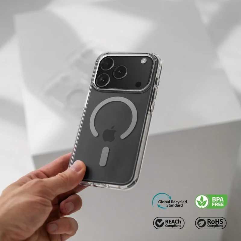 Clear Case s de l'iPhone 18 Pro avec MagSafe
