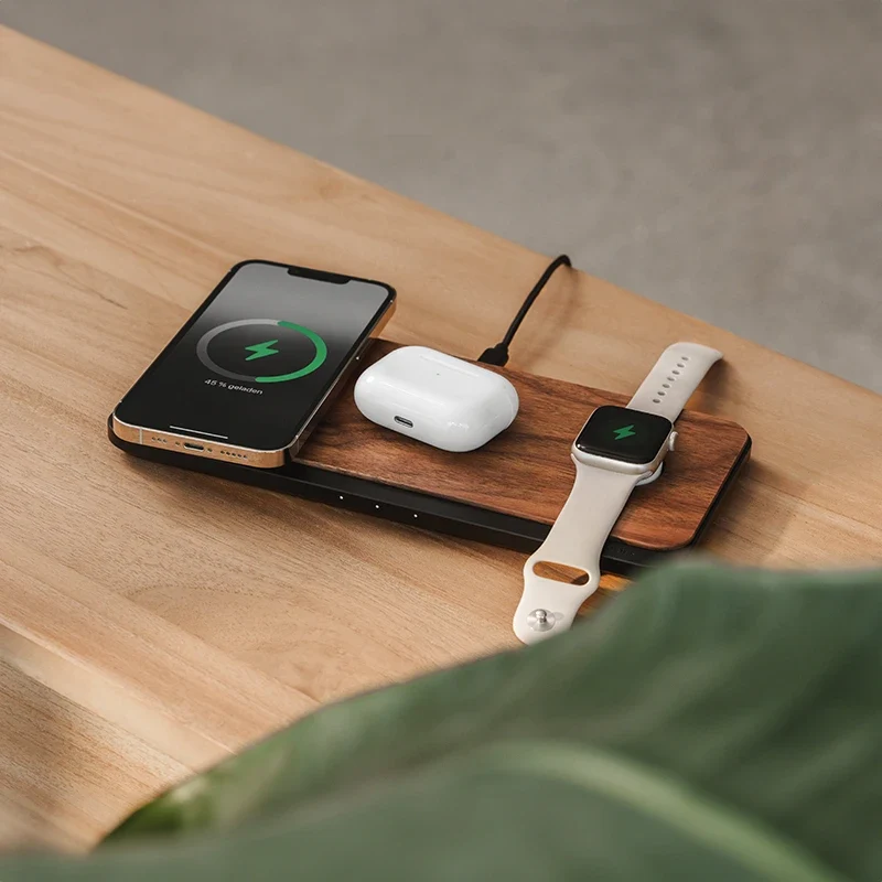Chargeur 3-en-1 MagSafe & Apple Watch & Adaptateur secteur