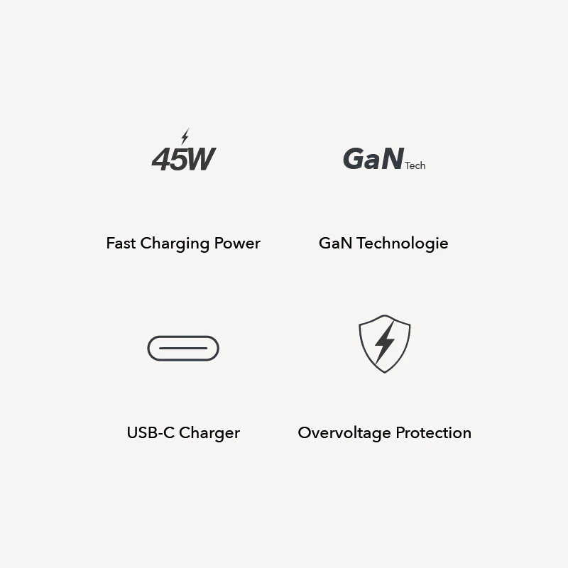 Chargeur USB-C 45W