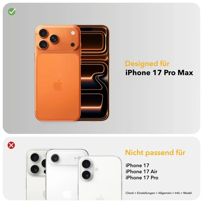 iPhone 17 Pro Max Carbon Case avec MagSafe