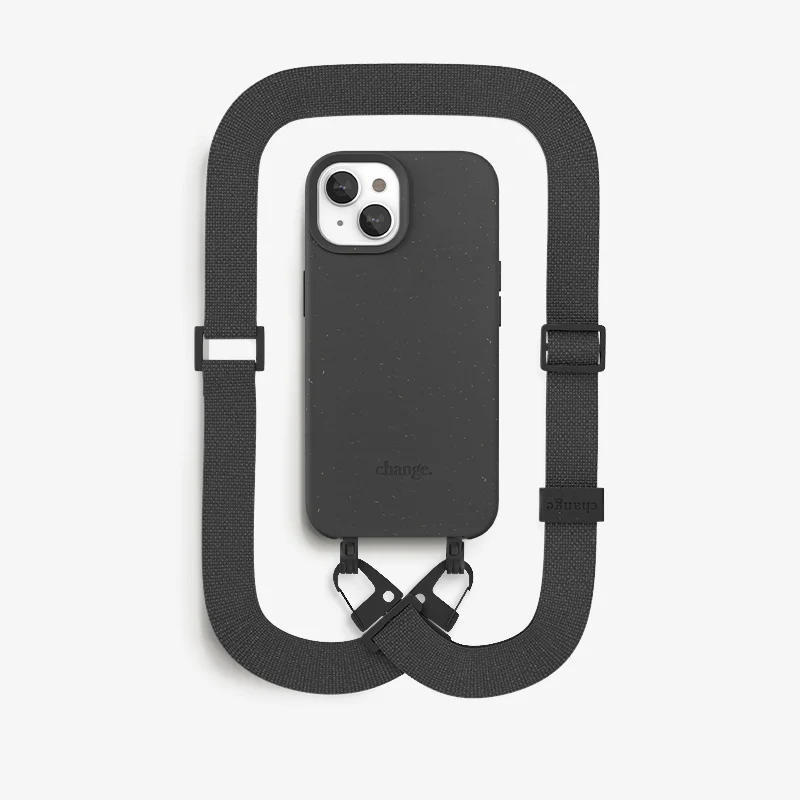 Étui pour téléphone portable iPhone 15 avec bande