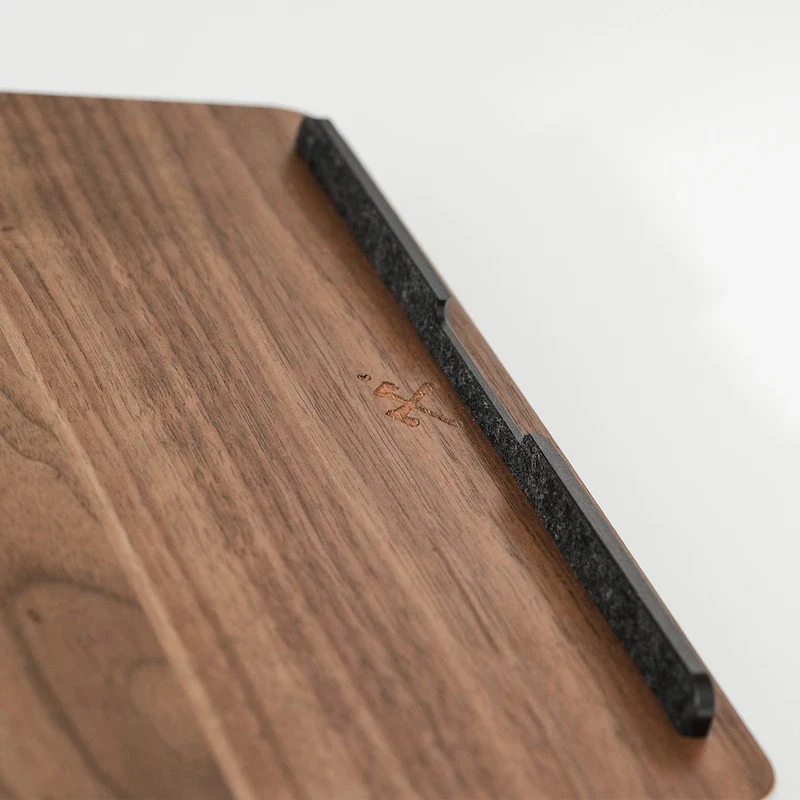 Rehausse pour ordinateur portable en bois véritable