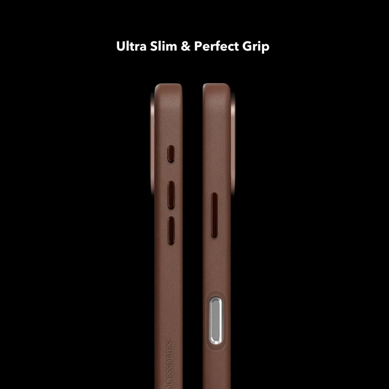 iPhone 17 Pro étui en cuir Vegan