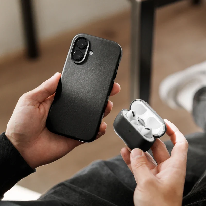 iPhone 17 Housse en cuir Vegan