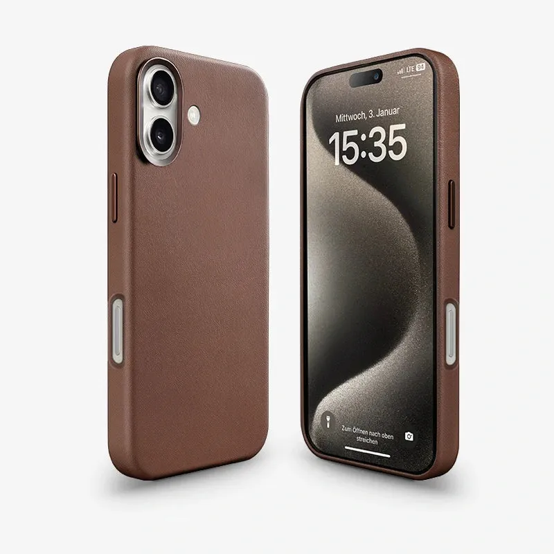 iPhone 17 Housse en cuir Vegan