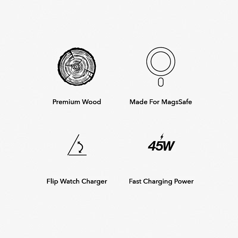 Chargeur 3 en 1 MagSafe & Apple Watch