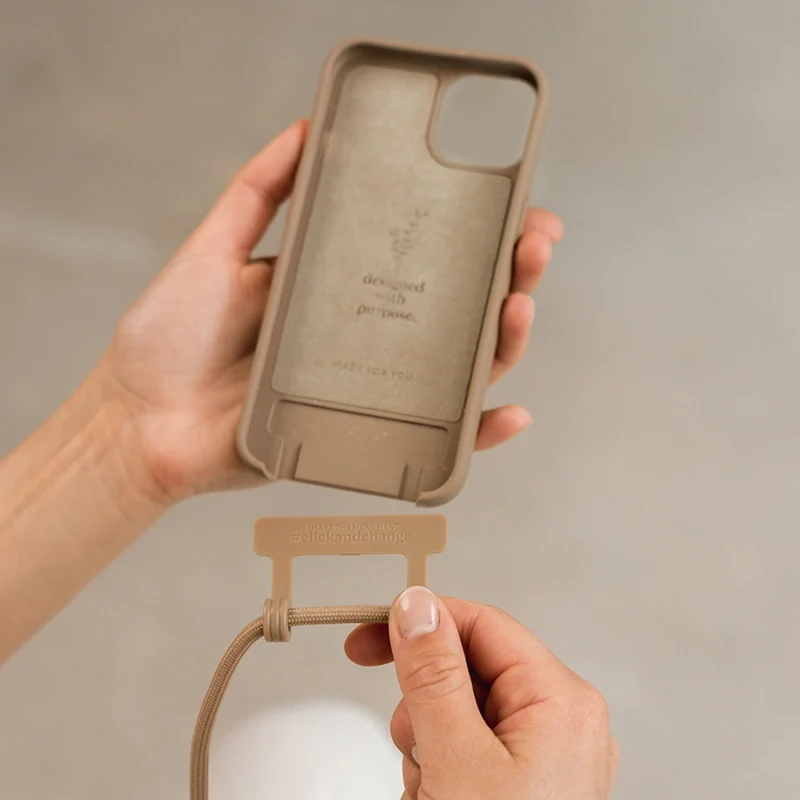 iPhone 14 Chaîne pour téléphone portable Amovible