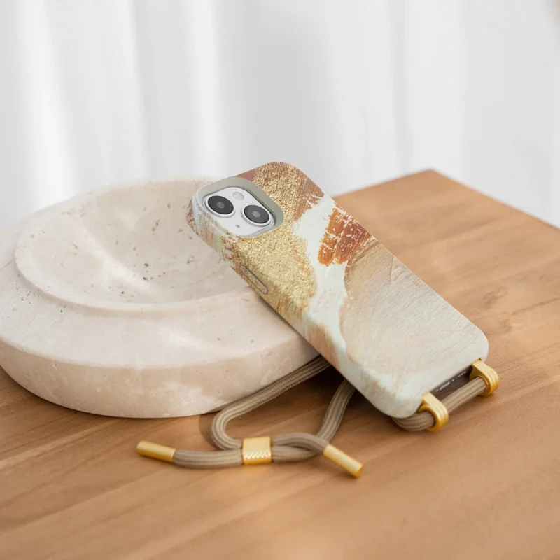 iPhone 13 Chaîne pour téléphone portable Amovible