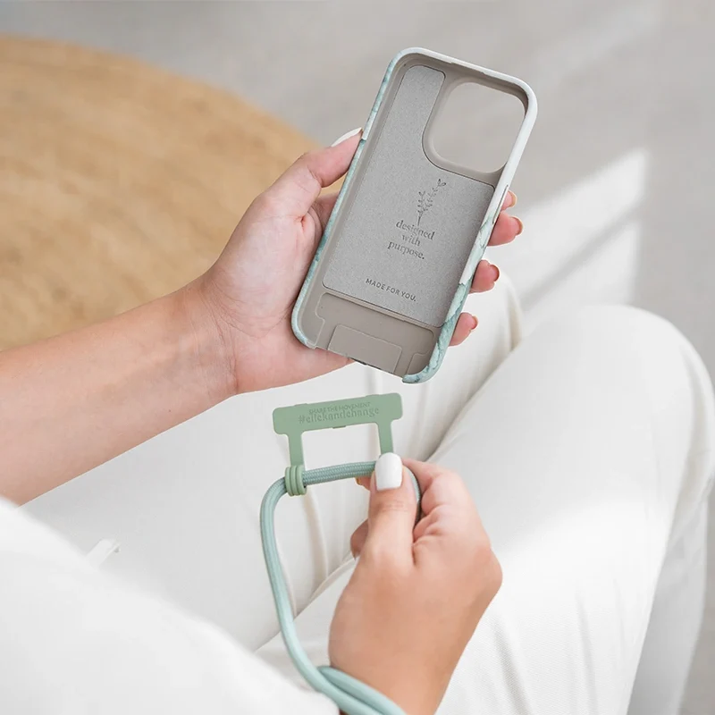 iPhone 14 Chaîne pour téléphone portable Amovible