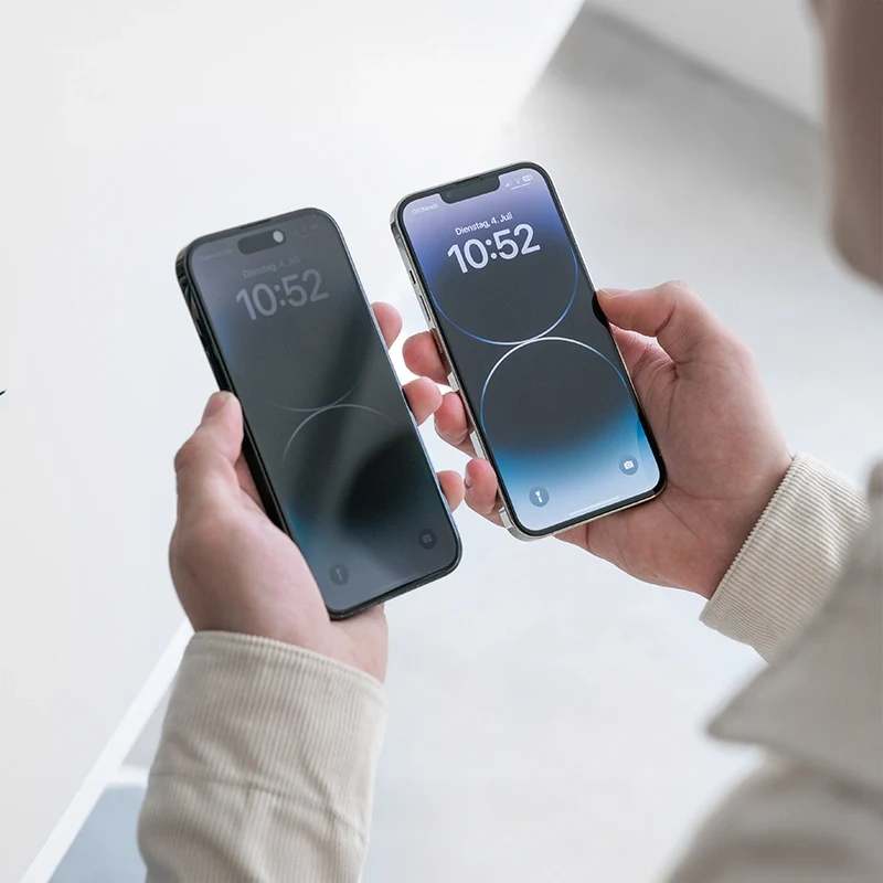 Verre blindé pour iPhone 12/12 Pro (2 pièces)