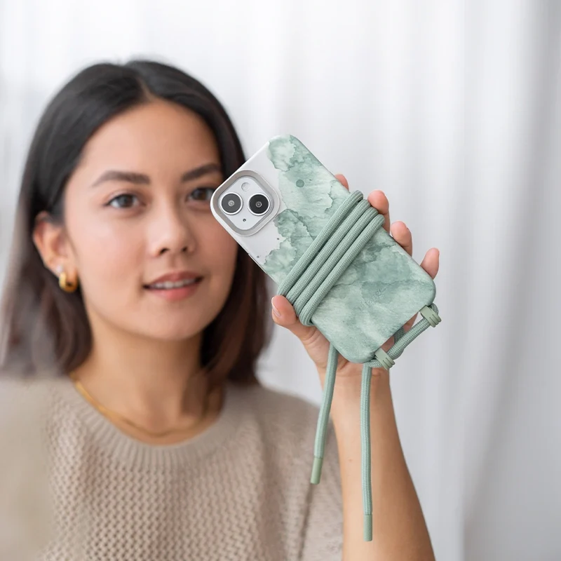 iPhone 13 Chaîne pour téléphone portable Amovible