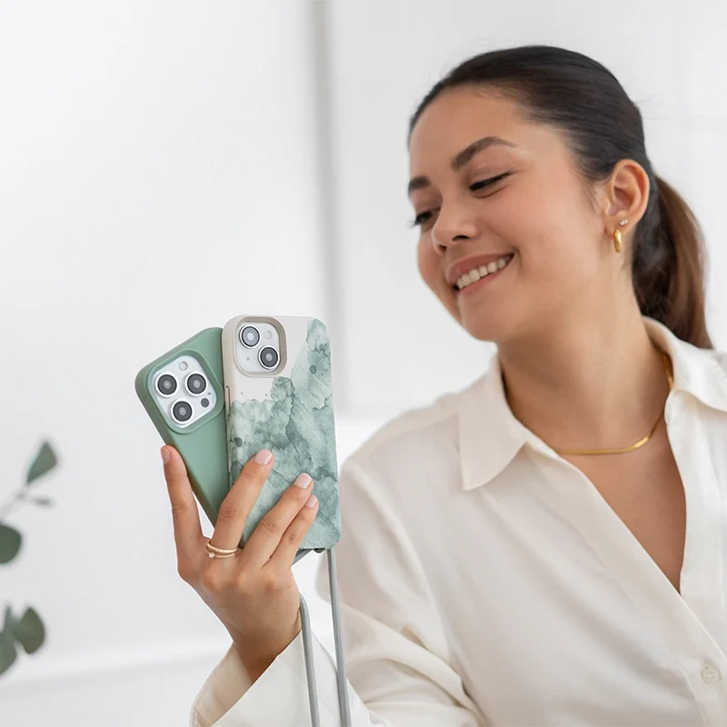 iPhone 13 Chaîne pour téléphone portable Amovible