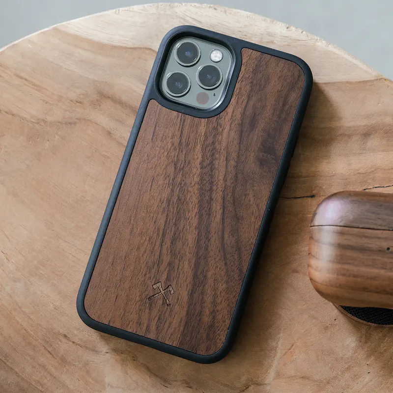 Étui pour iPhone 12 Mini en bois