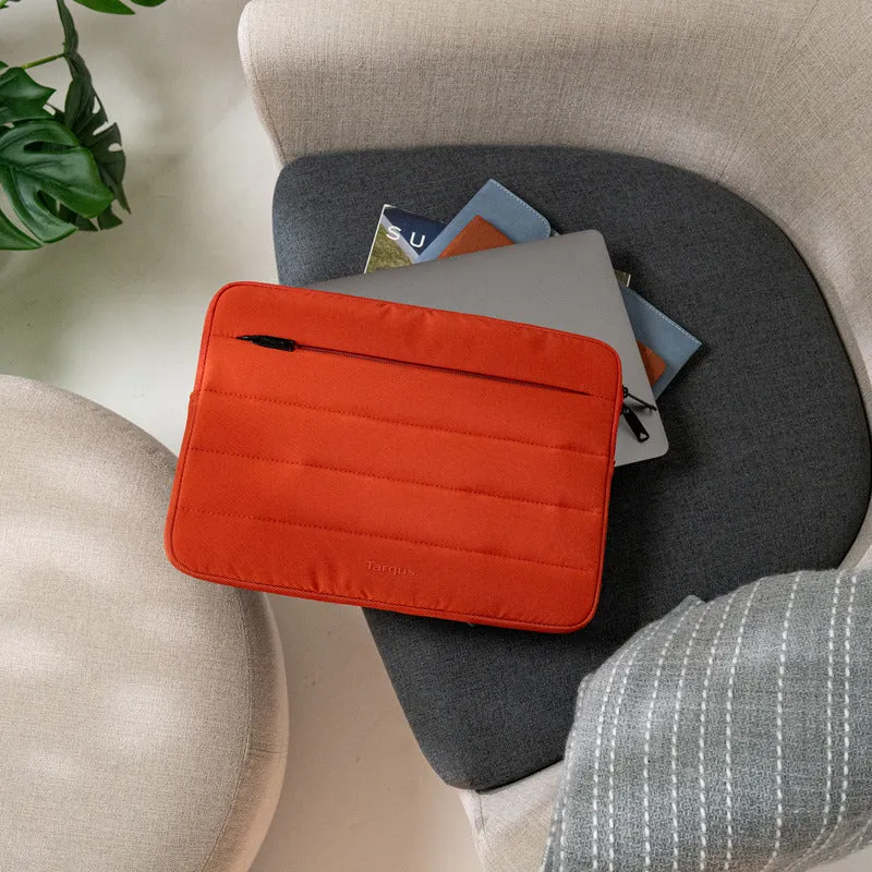 Manches bouffantes 38-40 cm (orange rouille)