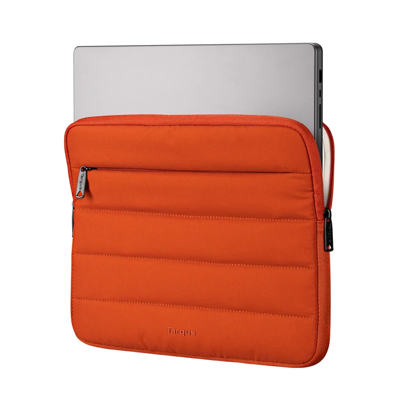Manches bouffantes 38-40 cm (orange rouille)