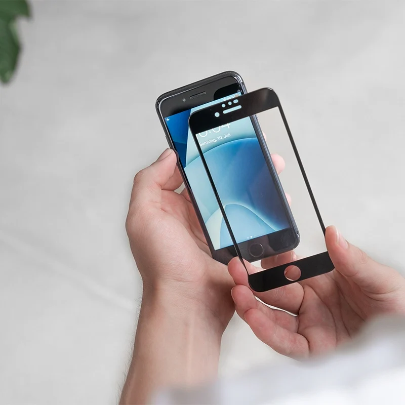 Verre blindé 3D (2 pièces) - iPhone SE 3 (2022) / SE 2 (2020)