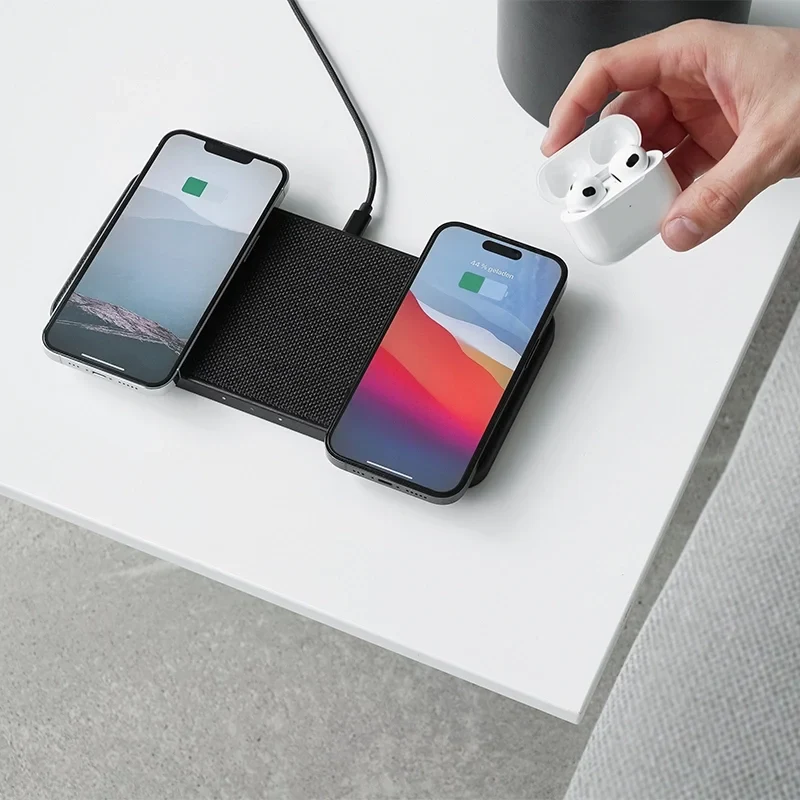 Station de recharge inductive 30 W Black Oak