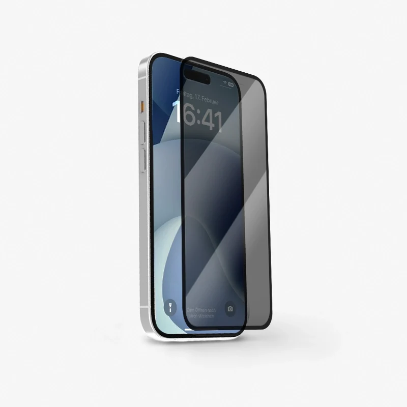 Verre blindé pour iPhone 12 Pro Max avec protection contre les regards indiscrets