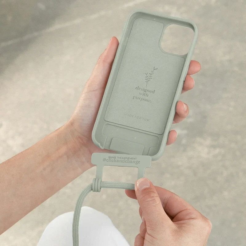iPhone 14 Chaîne pour téléphone portable Amovible