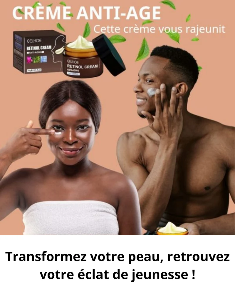 Crème au Rétinol Anti-Âge 1 acheter = 1 offert