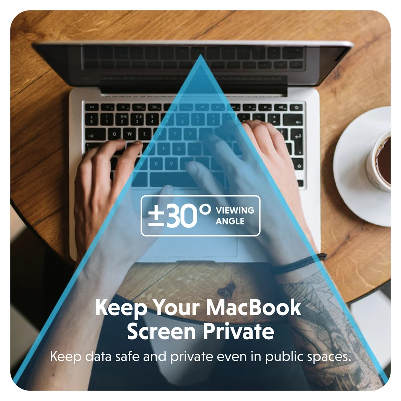 Ecran de confidentialité magnétique HyperShield pour MacBook Pro 16"