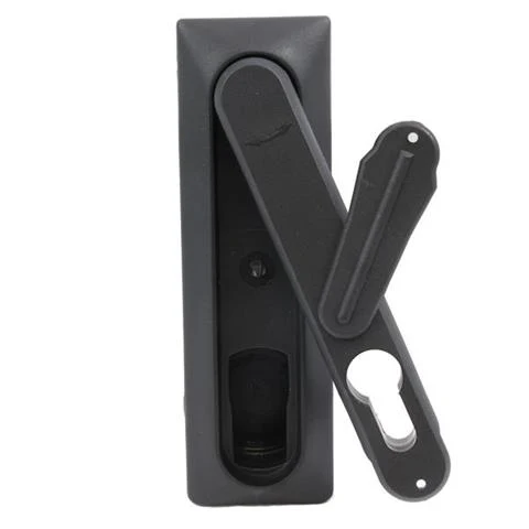 Poignée de porte RS200-9005 — Métal anti-corrosion, ergonomique