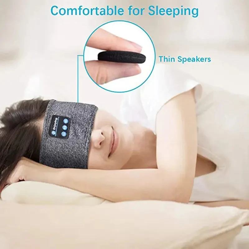 bandeau Bluetooth avec écouteurs intégrés