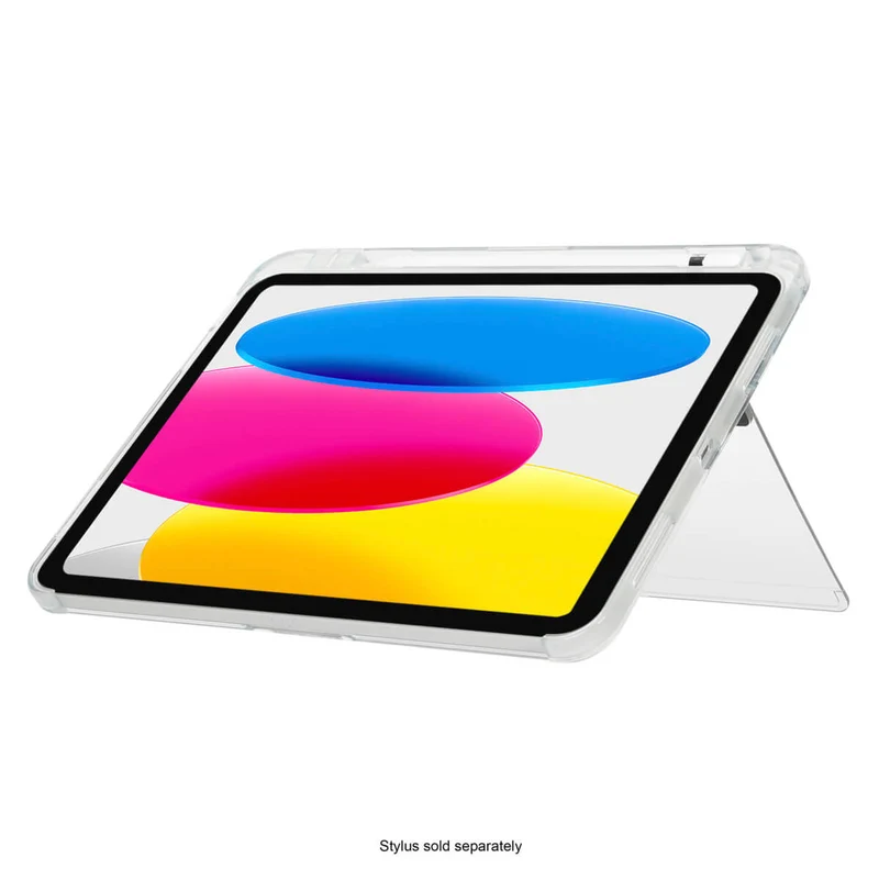Click-In™ Clear Case + Kickstand pour iPad® (A16) et iPad (10e gén.) 10,9 pouces