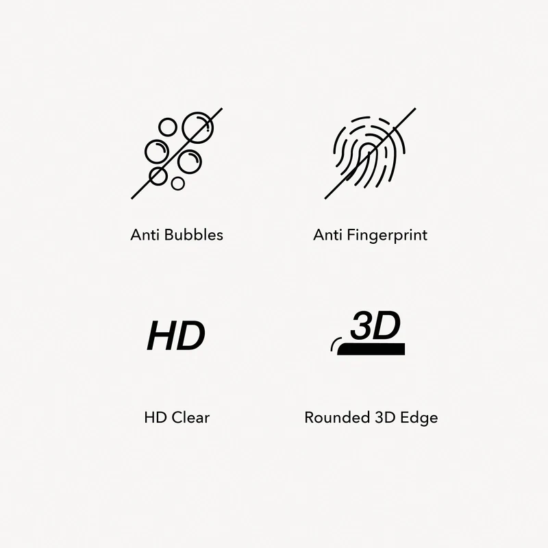 iPhone 13 Mini verre blindé plein écran