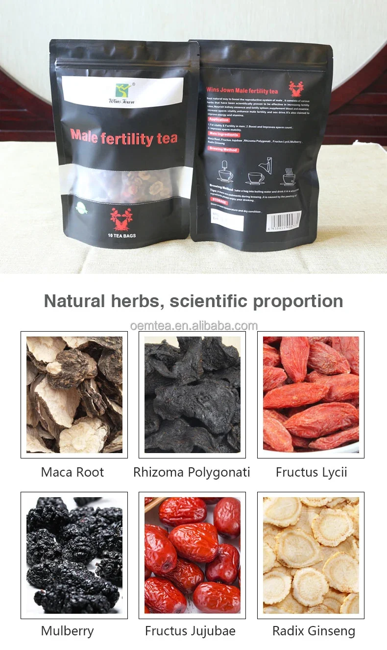 TISANE DE FERTILITÉ MASCULINE – BOOSTEZ VOTRE VITALITÉ !