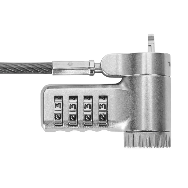 DEFCON® Ultimate Serrure à câble à combinaison universelle sérialisée avec tête de serrure adaptable Slimline - (paquet de 25 B2B)