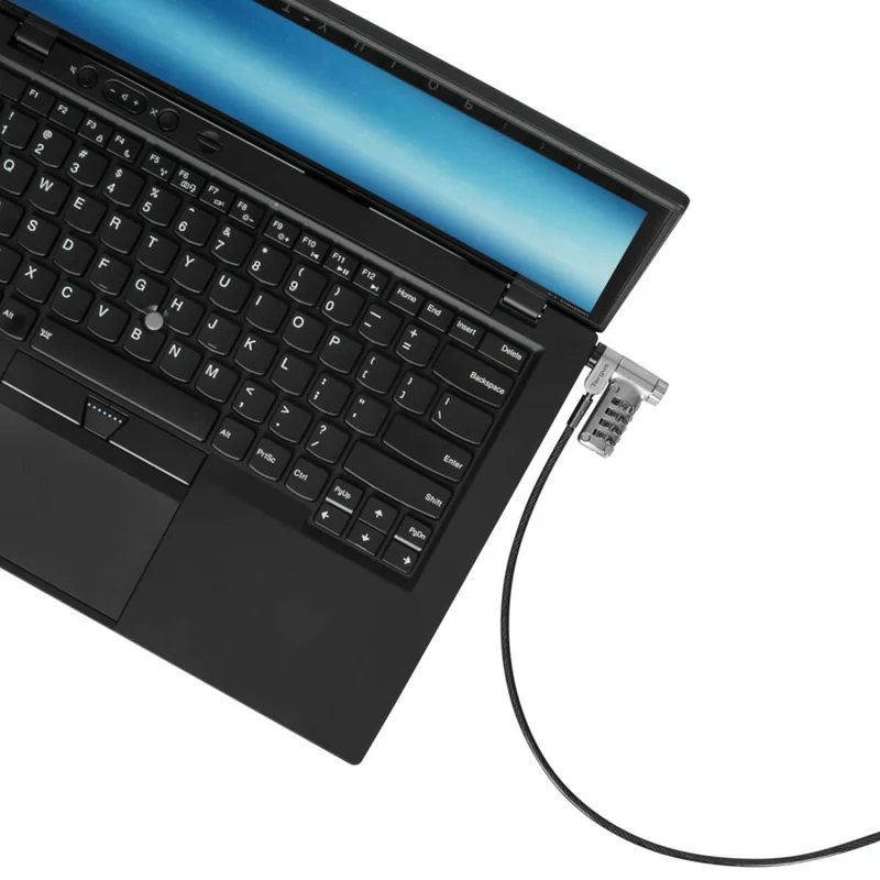 DEFCON® Ultimate Serrure à câble à combinaison universelle sérialisée avec tête de serrure adaptable Slimline - (paquet de 25 B2B)